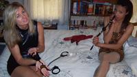www.boundinthemidwest.com - Bondage XXXX Party with Dakkota and Katie C Love thumbnail