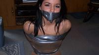 www.boundinthemidwest.com - Vanessa Bound In Pantyhose thumbnail